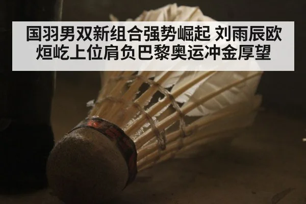 国羽男双新组合强势崛起 刘雨辰欧烜屹上位肩负巴黎奥运冲金厚望