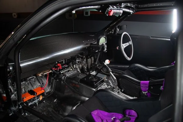 rally driver cockpit
